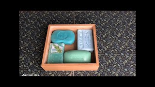 Turquoise blue soap cutting ASMR 💚🩵 asmrforsleep cuttingsoap oddlysatisfying sensory relaxing [upl. by Tamqrah219]