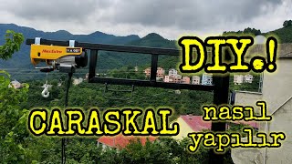 Caraskal nasıl yapılır DIY Chain hoist [upl. by Ginnifer]