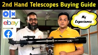 Used Telescope Buying Guide  My Experience amp Tips telescope astrophotography [upl. by Ogait]