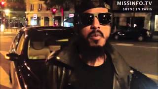 Shyne Freestyles in Paris [upl. by Nnaxor]