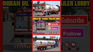 🎀🥰😍 INDIAN OIL TANKER TRAILER LORRY MOD PROMO newbusmodinbussid youtubeshorts shortsfeed shorts [upl. by Cotterell]