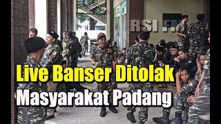 BANSER Ditolak Di Sumatera Barat Akhirnya Mengalah Pulang [upl. by Rairb]