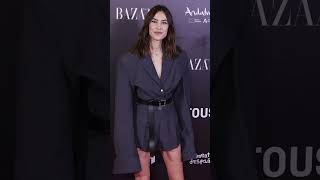 Alexa Chung at Harpers Bazaar Women Of The Year Awards models [upl. by Brier]