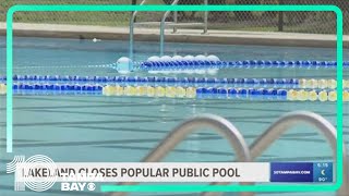 1 of Lakeland’s 2 public pools has been closed indefinitely for repairs [upl. by Corson]