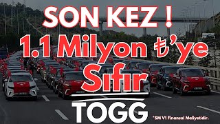 SON KEZ 11 Milyona Sıfır TOGG Kampanyası [upl. by Silvie]