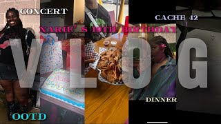 MY 19TH BIRTHDAY VLOG ⭐️  grwm dinner pictures celebration preparations concert… [upl. by Yenettirb]