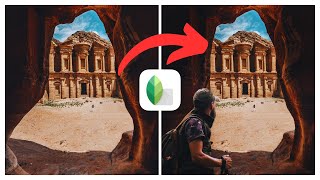 How to Add Yourself to Any Photo in Snapseed  iOS amp Android [upl. by Tory]