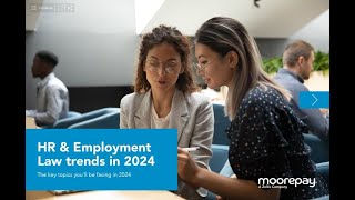 HR amp Employment Law trends in 2024 [upl. by Ardolino]