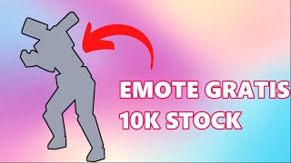 EMOTE GRATIS 10K STOCK COMO CONSEGUIR EMOTE VROOM VROOM GRATIS ROBLOX [upl. by Elorak326]