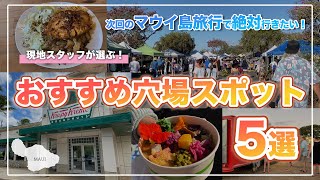 ハワイの今【マウイ島】現地スタッフが選ぶおすすめ穴場スポット5選～旅行者にも人気の小さな町を巡ります。グルメやショッピングも。お楽しみください！ [upl. by Kaitlyn]