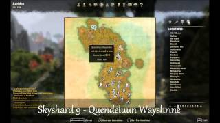 ESO Skyshard Locations Auridon [upl. by Nnawaj389]