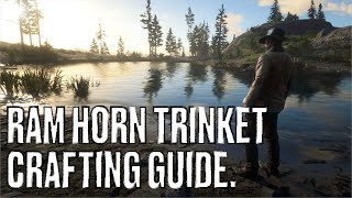 Red Dead Redemption II Ram Horn Trinket Crafting Guide [upl. by Kim]