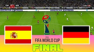 SPAIN vs GERMANY  Final FIFA World Cup 2026  Full Match All Goals  Football Match [upl. by Wettam]