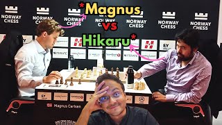 Who is stronger  Magnus Carlsen vs Hikaru Nakamura  Norway Chess 2024 Armageddon [upl. by Iur]