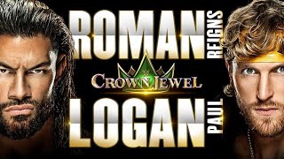 Crown Jewel Roman Reigns vs Logan Paul 2022 quotFWTB grandson remixquot Promo Theme Song [upl. by Anihtyc]