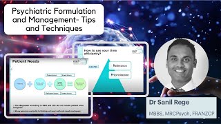 Psychiatric Formulation and Management Tips and Techniques [upl. by Marvella]