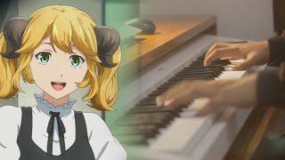 Isekai Shokudou 2 OP  おんなじキモチ。 Onnaji Kimochi  Piano Cover [upl. by Setsero]