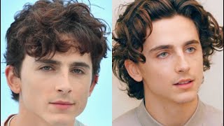 Timothée Chalamet Short hair VS Long hair [upl. by Ednargel]