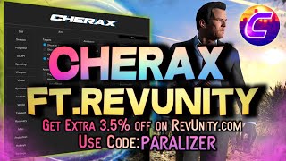 CHERAX GTA 5 Mod Menu on top Ft RevUnitycom  Get Good Get Gamesense in GTA 5 HvH Menus [upl. by Hulda]