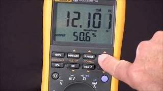 How To Source 420 Milliamps Using The Fluke 789 ProcessMeter [upl. by Sabsay]