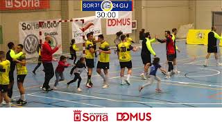 BALONMANO SORIA VS ROYAL PREMIUM GIJON [upl. by Eendyc]