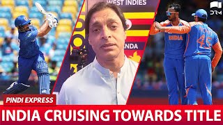 India Cruising Towards Title  T20WorldCup  AFGvIND  Shoaib Akhtar [upl. by Icam]