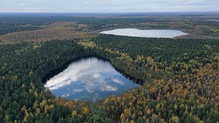 Путешествие по осенней Мещёре Река Пра в Октябре сплав Спас Клепики  Брыкин Бор [upl. by Felton]