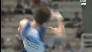 Paul Hamm USA  Vault AA  Athens Olympic Games 2004 [upl. by Livvie]