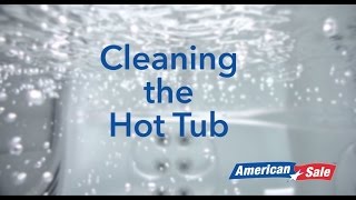 How to Winterize Your Hot Tub Step 3 Cleaning the Hot Tub [upl. by Blythe]