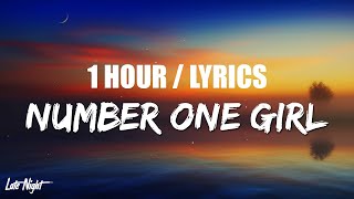 ROSÉ  number one girl 1 HOUR LOOP Lyrics [upl. by Elylrac]