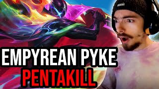 BEST PYKE IN THE WORLD GETS A PENTAKILL WITH NEW SKIN ftManco1lol [upl. by Faubion]