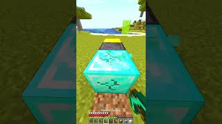 Gold pickaxe cant mine gold🧐🤔minecraft shortsviraltrending [upl. by Nirre]