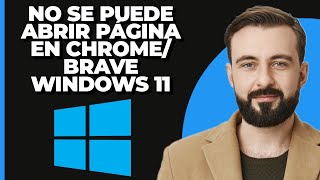 Arreglar Error No Se Puede Abrir Esta Página en Navegador ChromeBrave en Windows 11 [upl. by Iblehs]