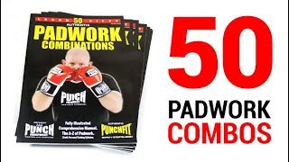 50 Pad Work Boxing Combinations Book Review  Punch Equipment® [upl. by Hayidah]