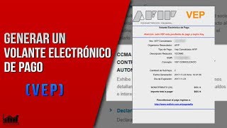 COMO HACER UN VEP PARA PAGAR EL MONOTRIBUTO 2018 [upl. by Tish]