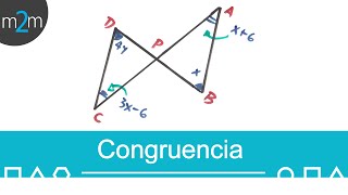 Triángulos congruentes│ejercicio 3 [upl. by Adar637]