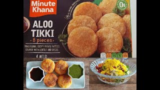 Haldiram Instant frozen Aloo Tikki  Aloo Tikki Chat  Frozen Aloo Tikki HaldiramAlooTikki [upl. by Rivkah721]