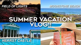 SUMMER VACATION VLOG 🏝☀️  Hearst Castle Sensorio Cal Poly and more [upl. by Tegdig352]