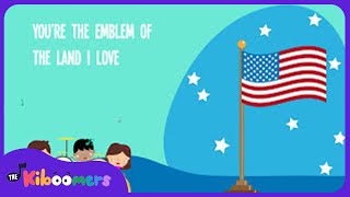 Youre A Grand Old Flag Lyric Video  The Kiboomers Preschool Songs amp Nursery Rhymes for Kids [upl. by Nayb78]