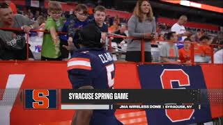 Highlights  Syracuse Spring Game [upl. by Ander]