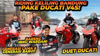 ALSHAD RIDING BARENG IBNU NAEK DUCATI KELILING BANDUNG [upl. by Navoj]