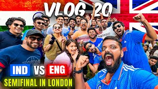 WATCHING INDIA VS ENGLAND IN LONDON 🔥🔥🔥  VLOG 20 [upl. by Bonny877]