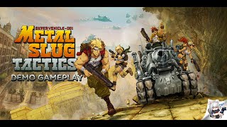 Metal Slug Tactics Demo gameplay [upl. by Annaoj]