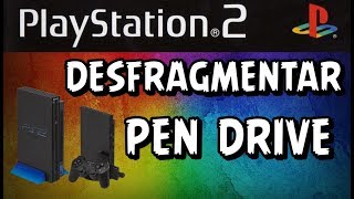 Como Desfragmentar Pen Drive ou HD Externo Para Usar no OPL [upl. by Arbed]