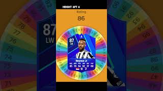 I Recreated NEYMAR Card on FC 25 fifa spinner football soccer [upl. by Oletta]