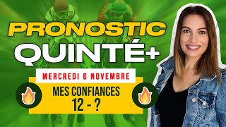 Pronostic PMU quinté du jour du Mercredi 6 Novembre 2024 à Nantes [upl. by Maximilien22]