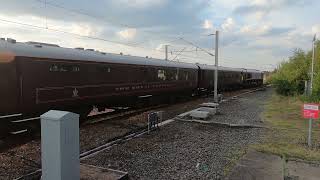 Royal Scotsman at Wemyss bay 66746 amp 66743  8924 [upl. by Edalb]