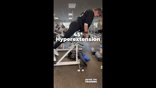 45° Hyperextension [upl. by Limbert561]