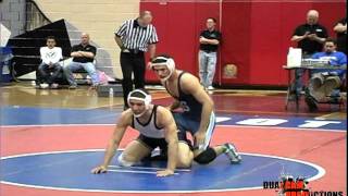 170 lbs 2012 MOCO Wrestling Championship Aaron Perez vs Cammeron Mayberry [upl. by Brodeur501]