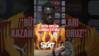 🔥🏆Davinson Sanchez “Bütün Kupaları Kazanmak İstiyoruz” [upl. by Ynnhoj466]